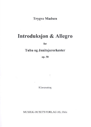 Introduktion und Allegro op.50 fr Tuba und Orchester fr Tuba und Klavier