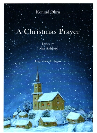 A Christmas Prayer for high voice and organ