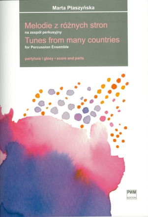 Tunes from many Countries for percussion ensemble score and parts