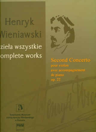 Complete Works Series A vol.2 Concerto no.2 op.22 for violin and piano