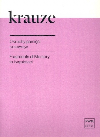 Fragments of Memory for harpsichord