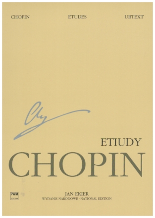 Etiudy for piano study score