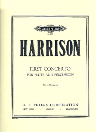 Concerto no.1 for flute and percussion (2 players) 2 Scores