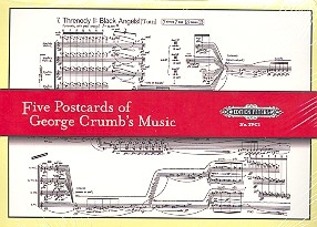5 Postcards of George Crumb's Music