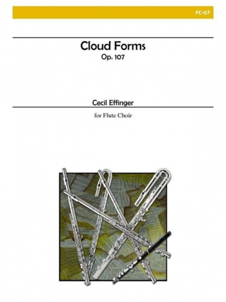 Effinger - Cloud Forms, Opus 107 Flute Choir
