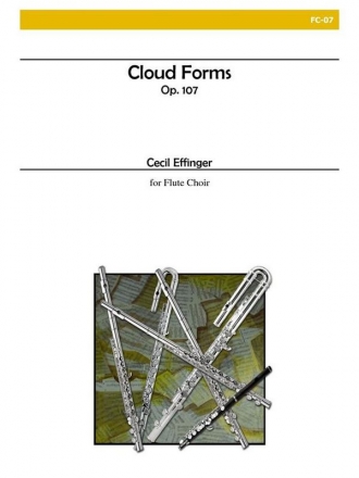 Effinger - Cloud Forms, Opus 107 Flute Choir