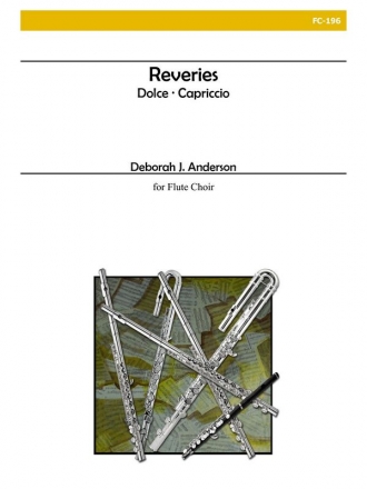 Reveries for flute chorus (8 flutes) score and parts