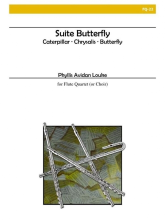 Louke - Suite Butterfly Flute Quartet