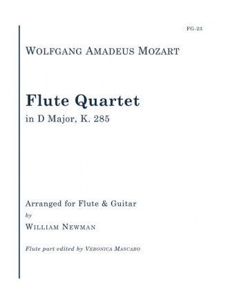 Mozart - Flute Quartet in D Major, K. 285 Flute and Guitar