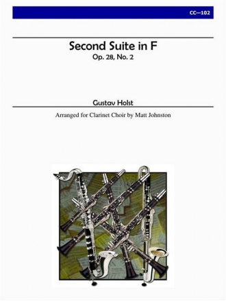 Holst - Second Suite in F, Op.28, No.2 Clarinet Choir