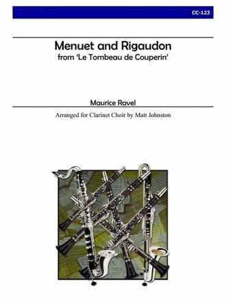 Ravel - Menuet and Rigaudon from 'Le Tombeau de Couperin' Clarinet Choir