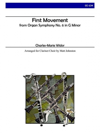 Widor - First Movement from Organ Symphony No. 6 Clarinet Choir