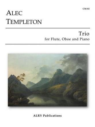 Trio for flute, oboe and piano score and parts