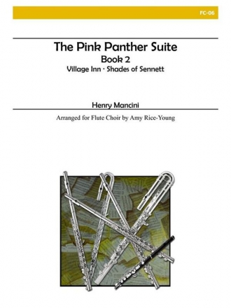 Henry Mancini, The Pink Panther Suite (Book 2) Fltenensemble Partitur + Stimmen