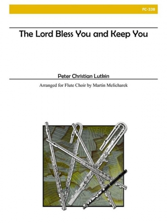 Lutkin - The Lord Bless You and Keep You for Flute Choir Flute Choir