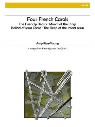 Rice-Young - Four French Carols Flute Choir