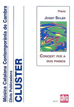 Konzert fr 2 Klaviere Partitur