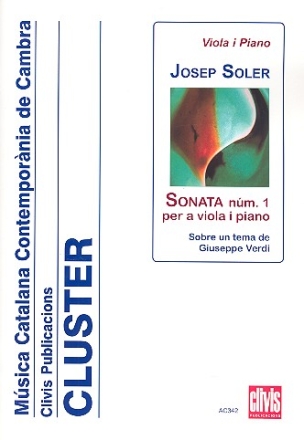 Sonata nm.1 sobre un tema de Giuseppe Verdi fr Viola und Klavier
