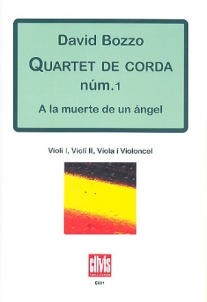 String Quartet no.1 score and parts