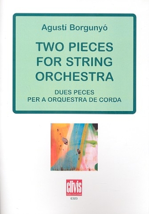 2 Pieces for string orchestra score