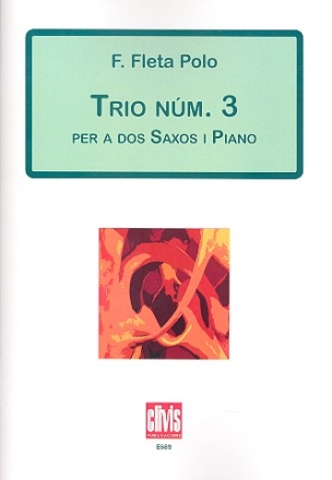 Trio no.3 for 2 saxophones (AT) and piano parts
