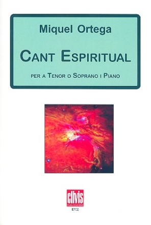 Cant espiritual for tenor (soprano) and piano (kat)