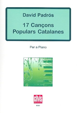 17 cancons populars catalanes for piano