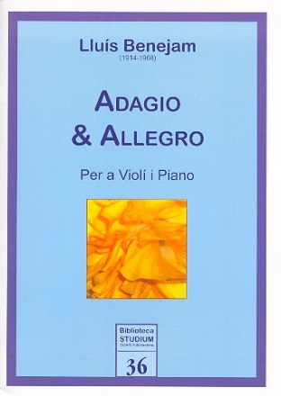 Adagio & Allegro for violin and piano