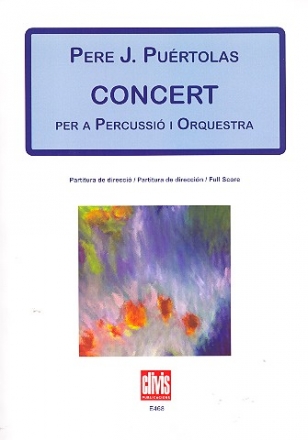 Concert for percussion and orchestra score