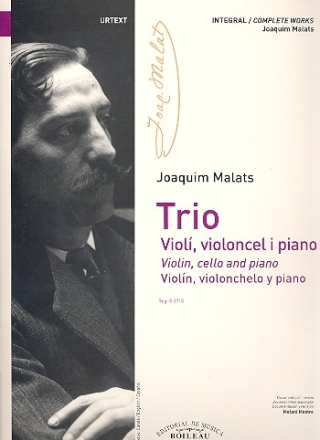 Trio in Bb Major for violin, cello and piano parts