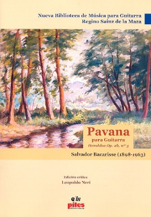 Pavana op.2b,3 para guitarra