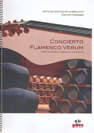 Concierto Flamenco verum para guitarra flamenca y orquesta partitura
