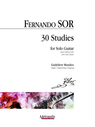 Sor, Fernando 30 Studies Guitar