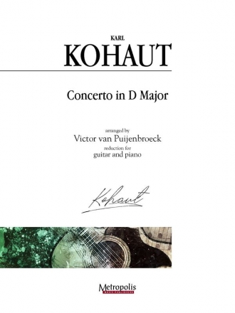 Kohaut, Karl Concerto D-Dur Guitar/Piano