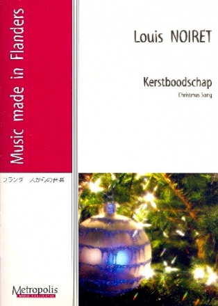 Kerstboodschap for voice and piano score (nl)