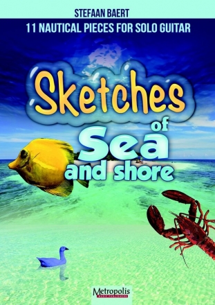 M-3650-6551-6 Sketches of Sea and Shore for guitar