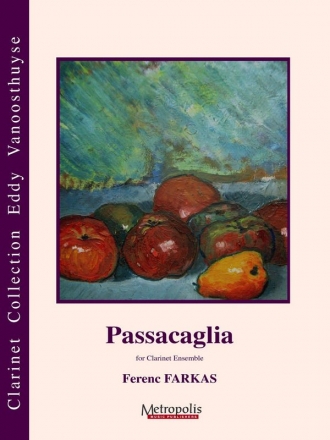 Farkas, Ferenc, Passacaglia Clarinet Choir