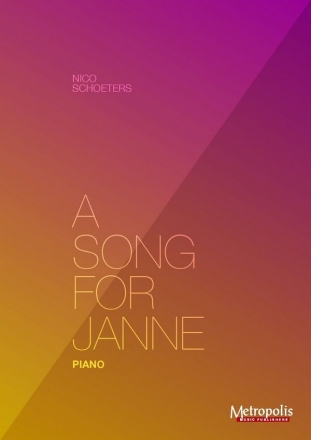 Schoeters, Nico, A Song Piano Solo