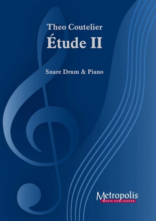 Coutelier, Theo, Etude II Percussion and Piano