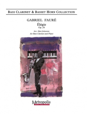 Elegie op.24 for bass clarinet and piano