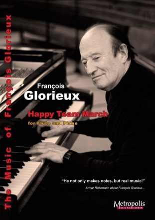 Glorieux, Franois, Happy Team March Flute and Piano