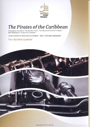 The Pirates of the Caribbean fr 4 Klarinetten Partitur und Stimmen