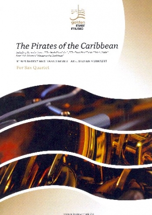 Pirates of the Caribbean fr 4 Saxophone Partitur und Stimmen