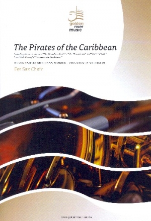 Pirates of the Caribbean fr Saxophon-Ensemble (SAAATTBar) Partitur und Stimmen