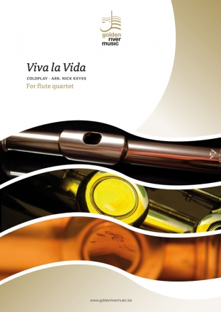 Viva la Vida for flute quartet