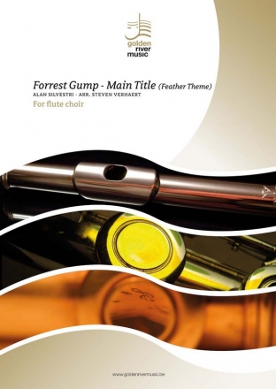 Forrest Gump - Main Title (Feather Theme) for flute choir score and parts