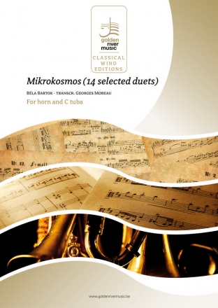 Mikrokosmos - 14 selected duets/Bela bartok horn and trombone