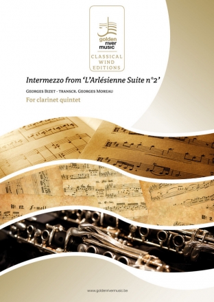 Intermezzo from 'L'Arlesienne suite 2'/G. Bizet clarinet quintet