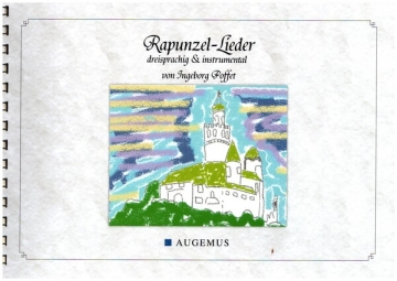 Rapunzel-Lieder fr Akkordeon, dreisprachig und instrumental