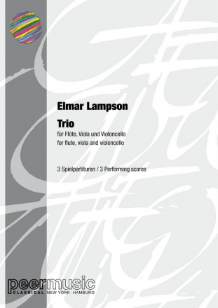 Trio fr Flte, Viola und Violoncello 3 Spielpartituren